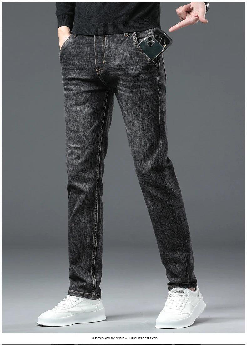 Men's Vintage Wash Casual Jeans - Givenchyco