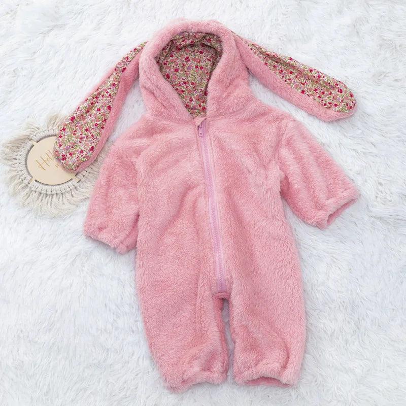 Winter Baby Girls Boy Rabbit Romper - Givenchyco