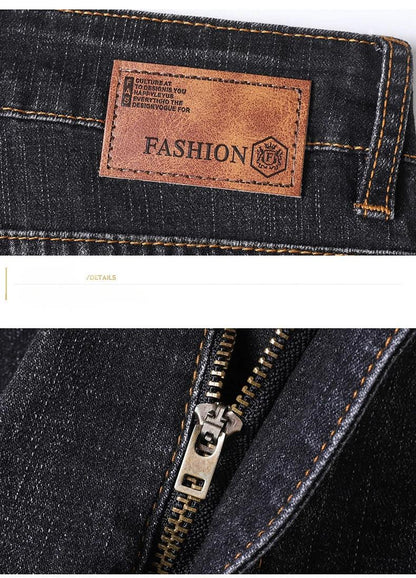 Men's Vintage Wash Casual Jeans - Givenchyco