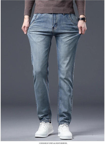 Men's Vintage Wash Casual Jeans - Givenchyco