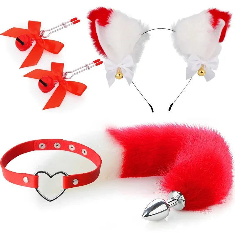 Sexy Cosplay Women Butt Fox Tail Cat Plug - Givenchyco