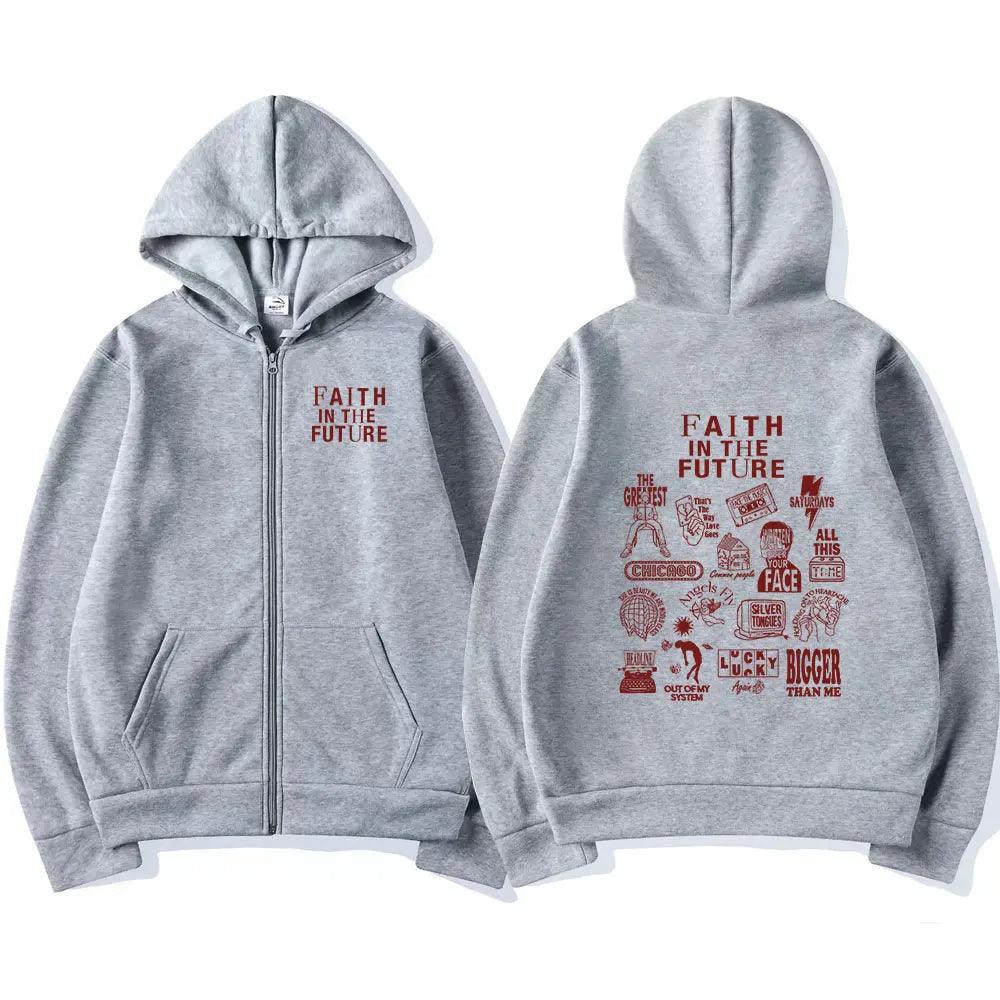 Tour Concert Zipper Sweatshirts Hoodies - Givenchyco