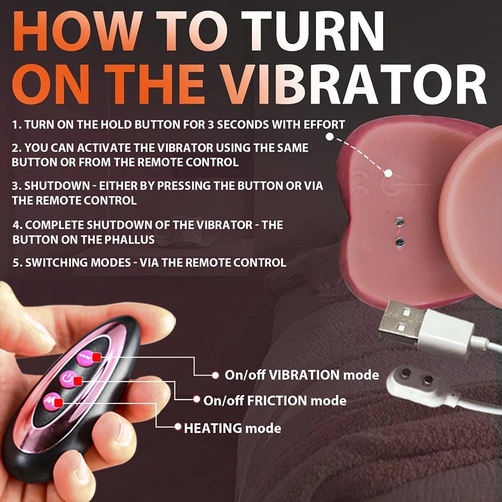 Tongue Licking Remote Control Vibrator - Givenchyco