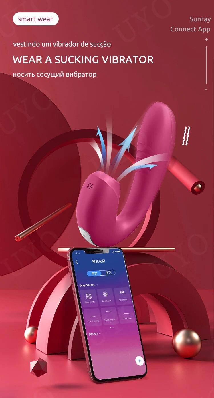 satisfyer Sunray app remote control vibrator - Givenchyco