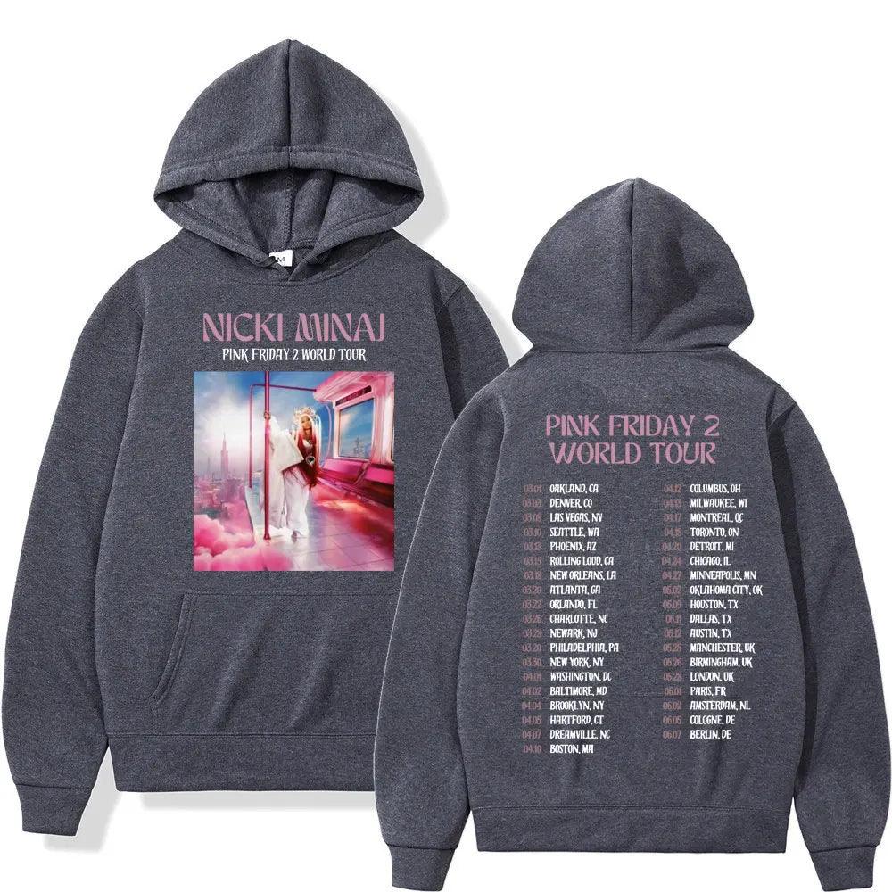 Rapper Nicki Minaj Pink Pullovers - Givenchyco