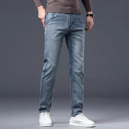 Men's Vintage Wash Casual Jeans - Givenchyco