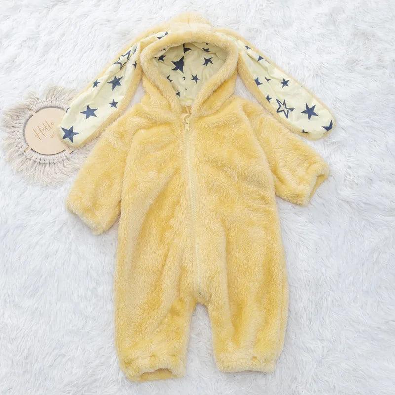 Winter Baby Girls Boy Rabbit Romper - Givenchyco