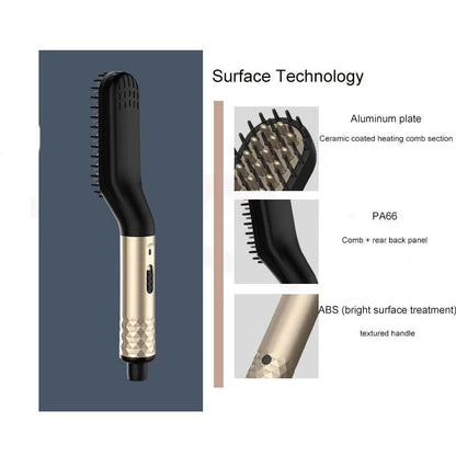 Electric Hot Comb Hair Straightener - 