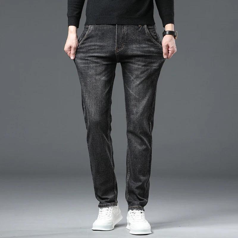 Men's Vintage Wash Casual Jeans - Givenchyco