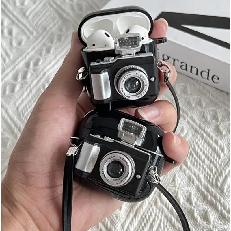 Camera Earphone Case with Strap - Givenchyco