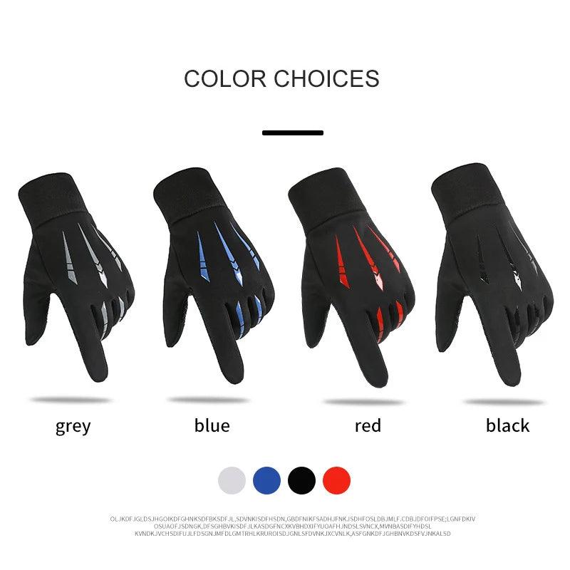 Warm Full Fingers Waterproof Gloves - 