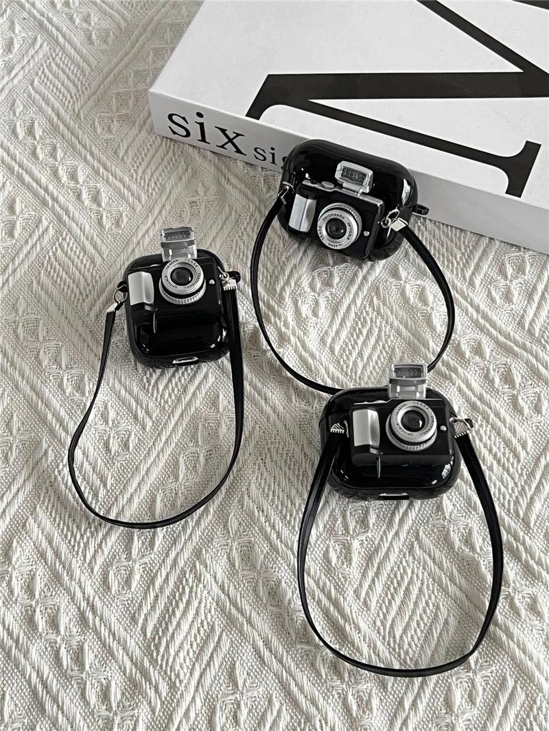 Camera Earphone Case with Strap - Givenchyco