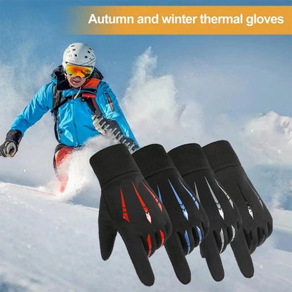 Warm Full Fingers Waterproof Gloves - 