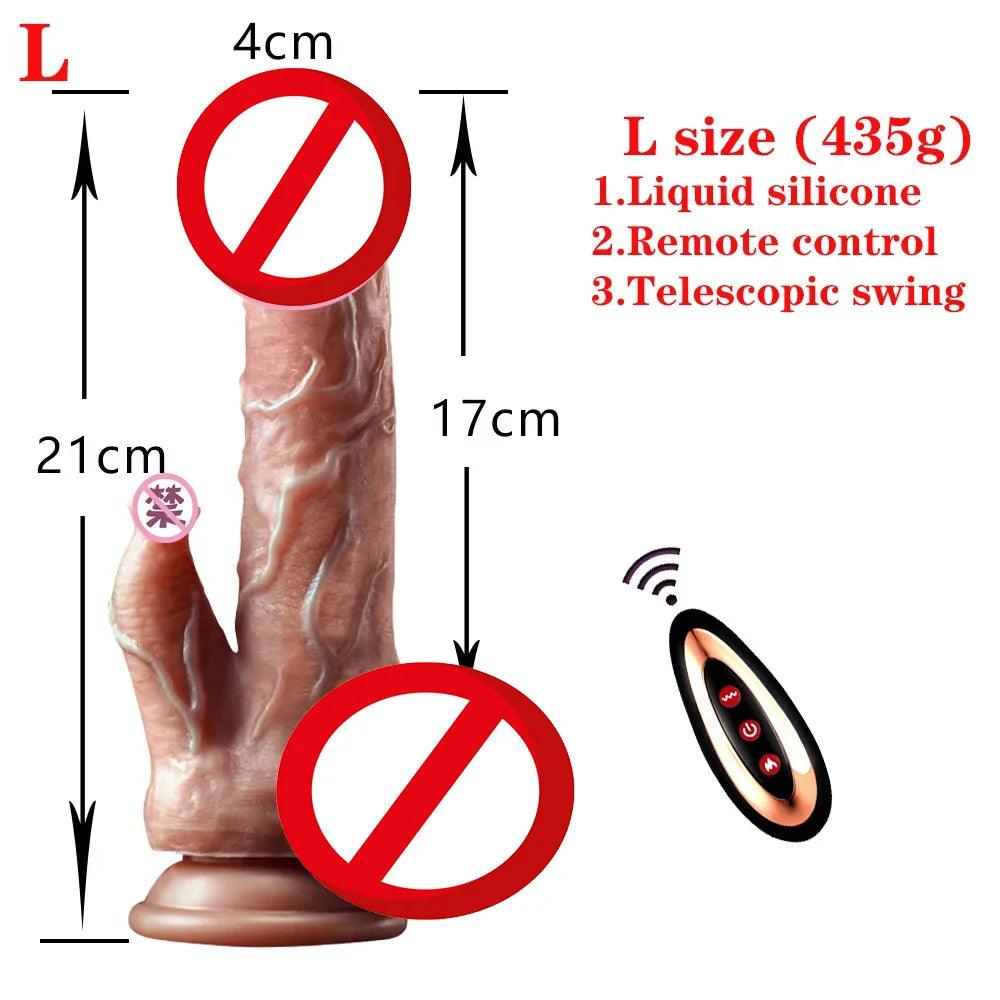 Tongue Licking Remote Control Vibrator - Givenchyco