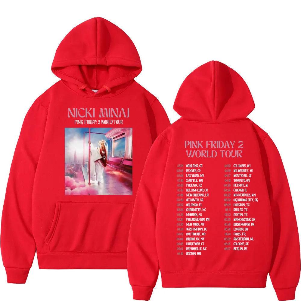 Rapper Nicki Minaj Pink Pullovers - Givenchyco